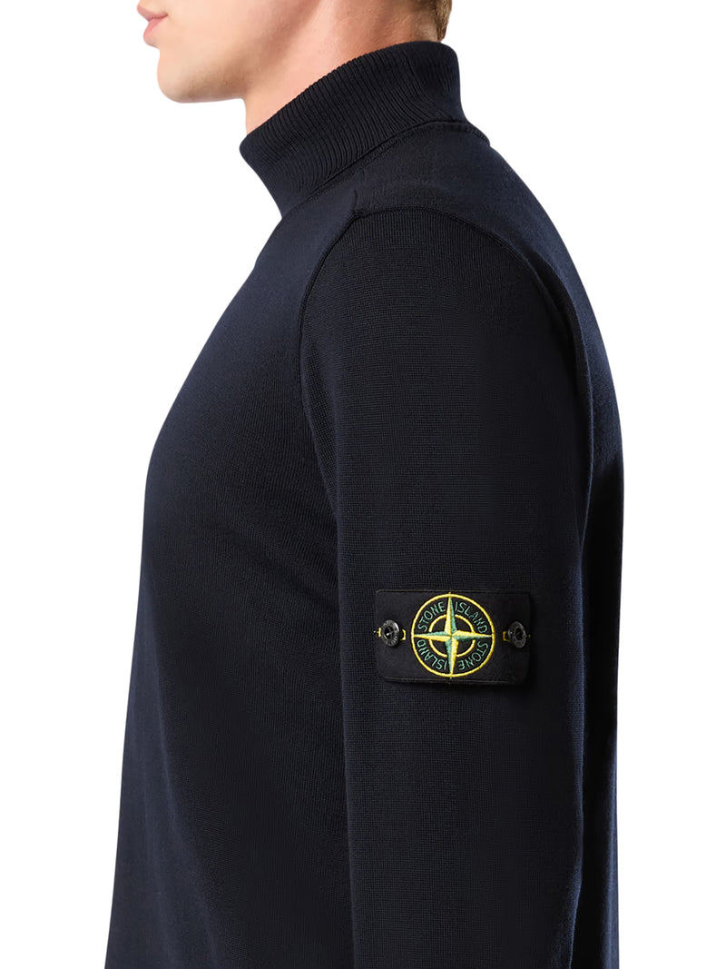 MAGLIONE DOLCEVITA CON LOGO COMPASS