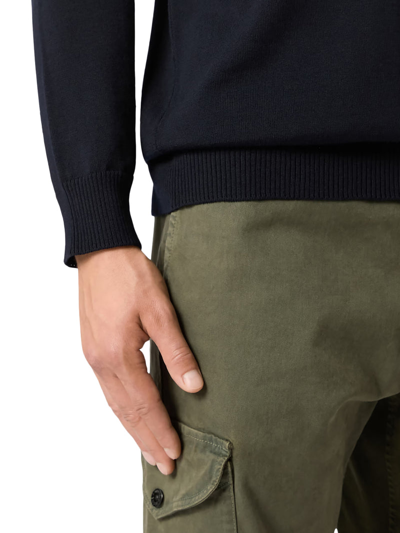 MAGLIONE DOLCEVITA CON LOGO COMPASS