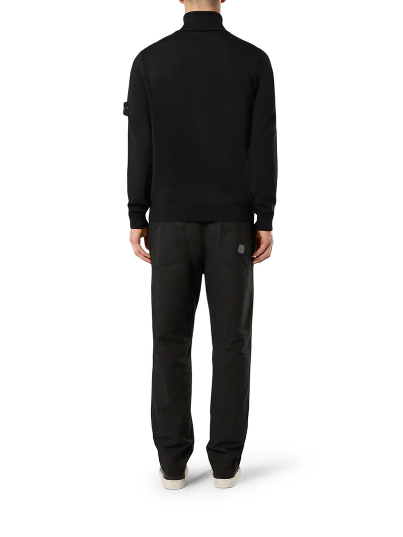 MAGLIONE DOLCEVITA CON LOGO COMPASS