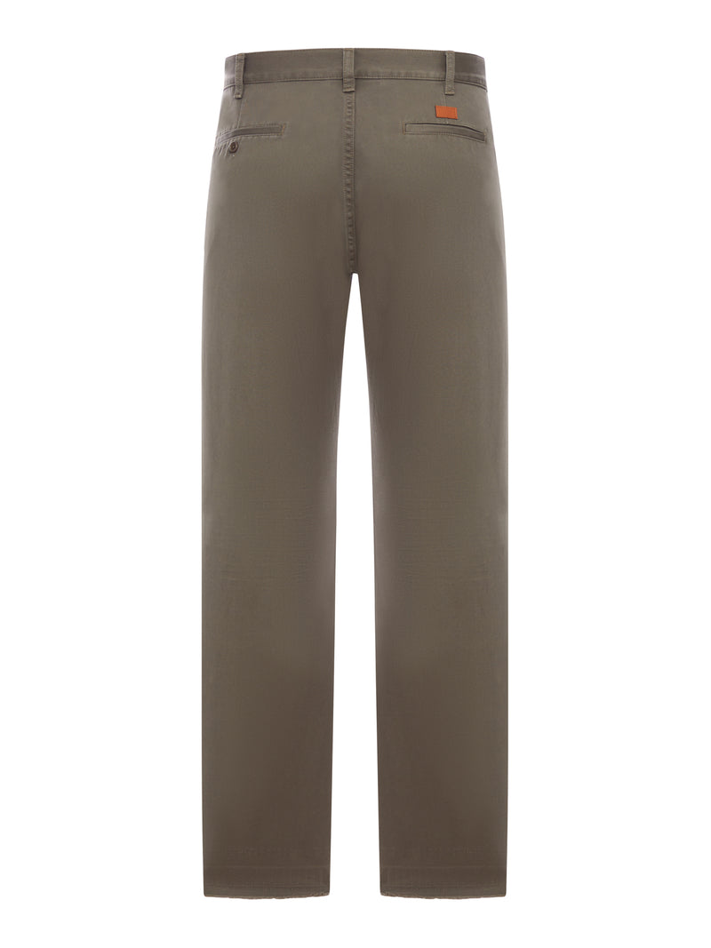 JEANS CHINOS IN COTONE