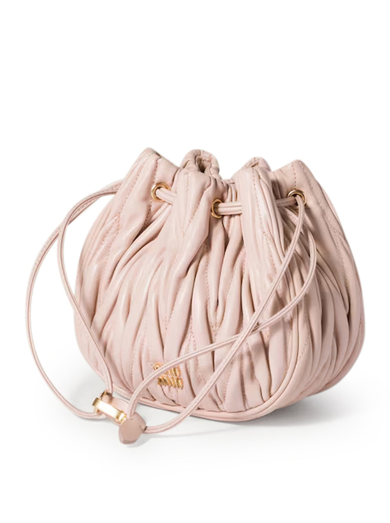 POUCH IN NAPPA MATELASSE`