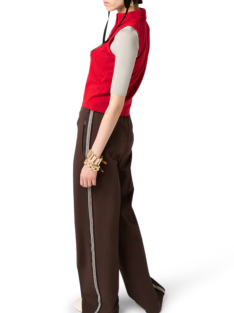 POLO SMANICATA IN CASHMERE