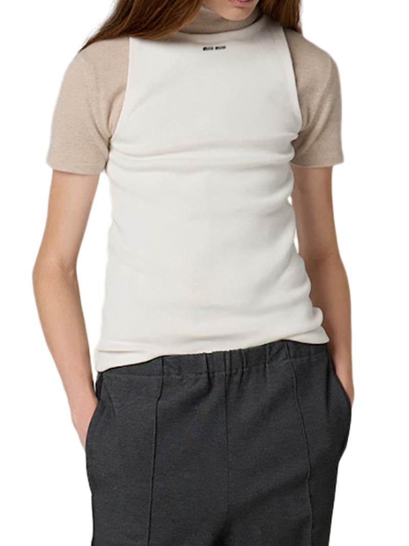 CANOTTA IN MAGLIA DI COTONE