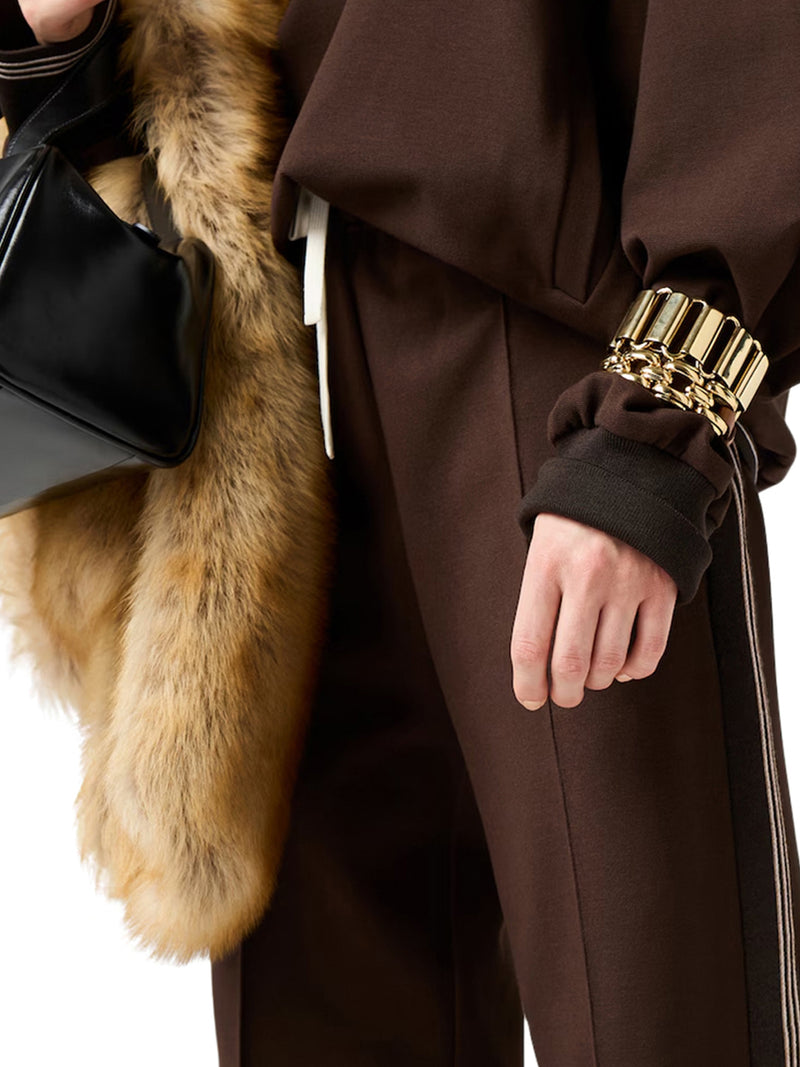 PANTALOMI IN MAGLIA PUNTO STOFFA