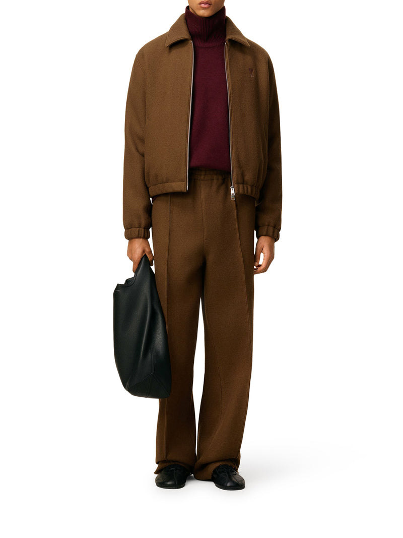 GIACCA AMI DE COEUR CON ZIP IN LANA