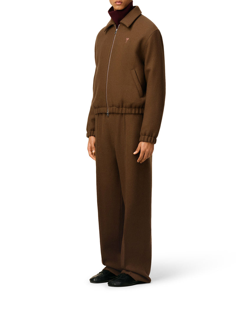 GIACCA AMI DE COEUR CON ZIP IN LANA