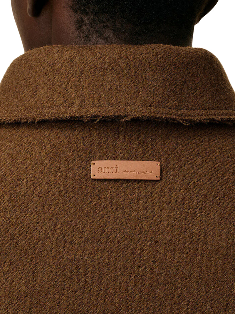 OVERSHIRT IN GABARDINA DI LANA