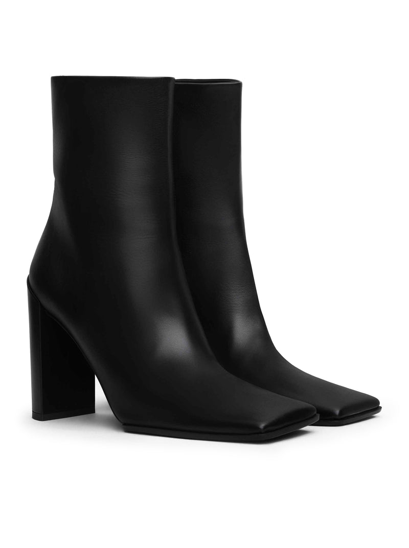 STIVALETTI SQUARE IN PELLE