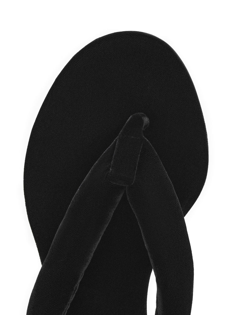 MULE INFRADITO CON TACCO IN VELLUTO