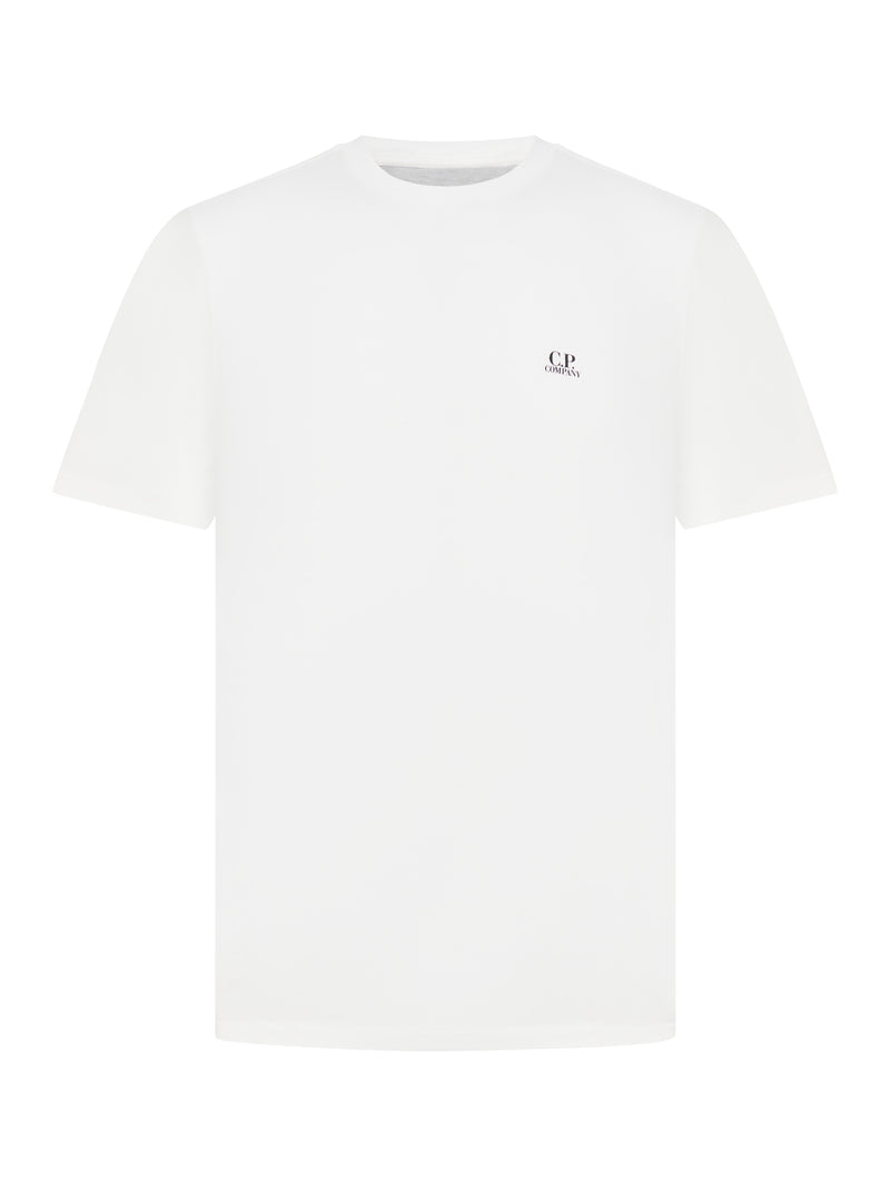 T-SHIRT A MANICHE CORTE CON STAMPA