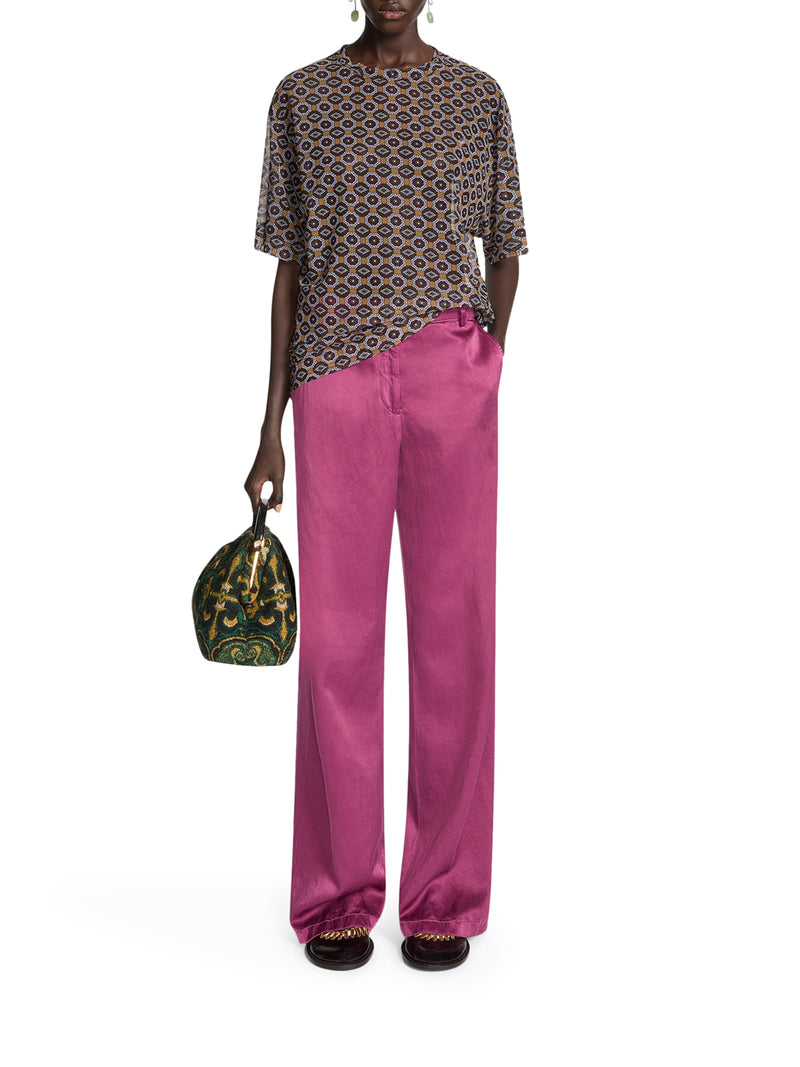 MAGLIETTA OVERSIZE TRASPARENTE