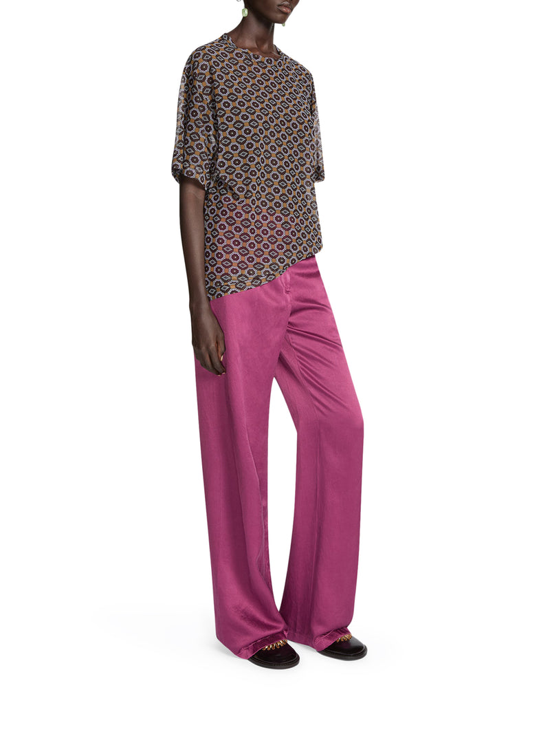 MAGLIETTA OVERSIZE TRASPARENTE