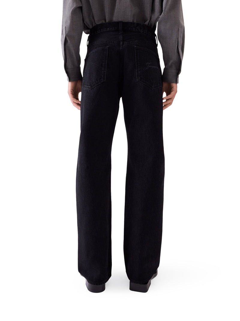 PANTALONI DRITTI IN DENIM DE-NÎMES