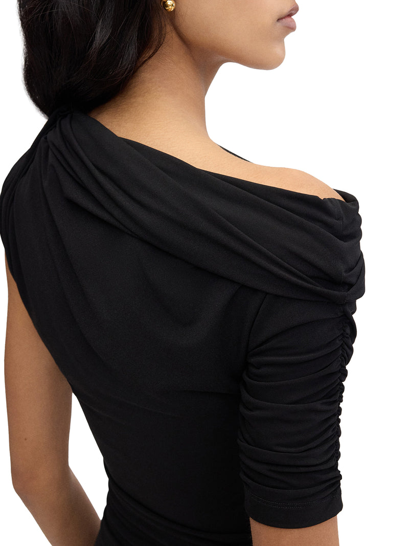 MINI ABITO DRAPPEGGIATO