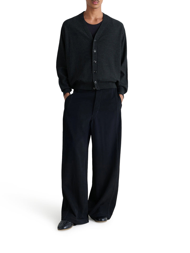 CARDIGAN RITORTO IN LANA