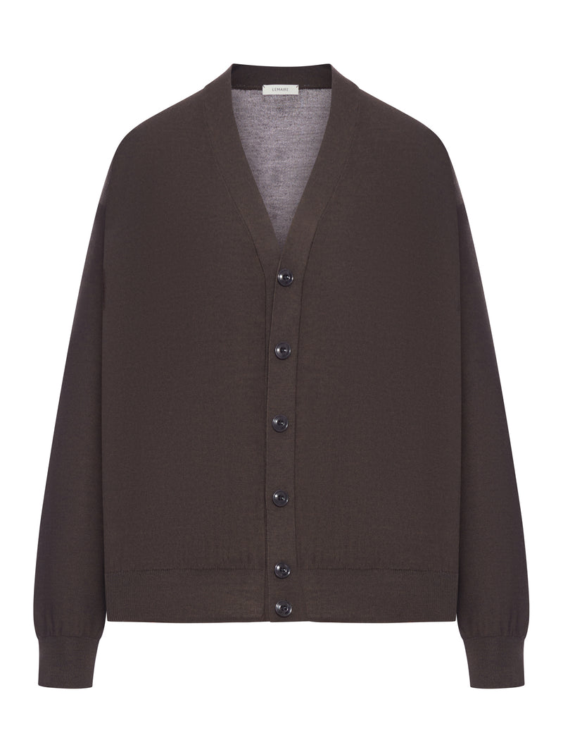 CARDIGAN RITORTO IN LANA