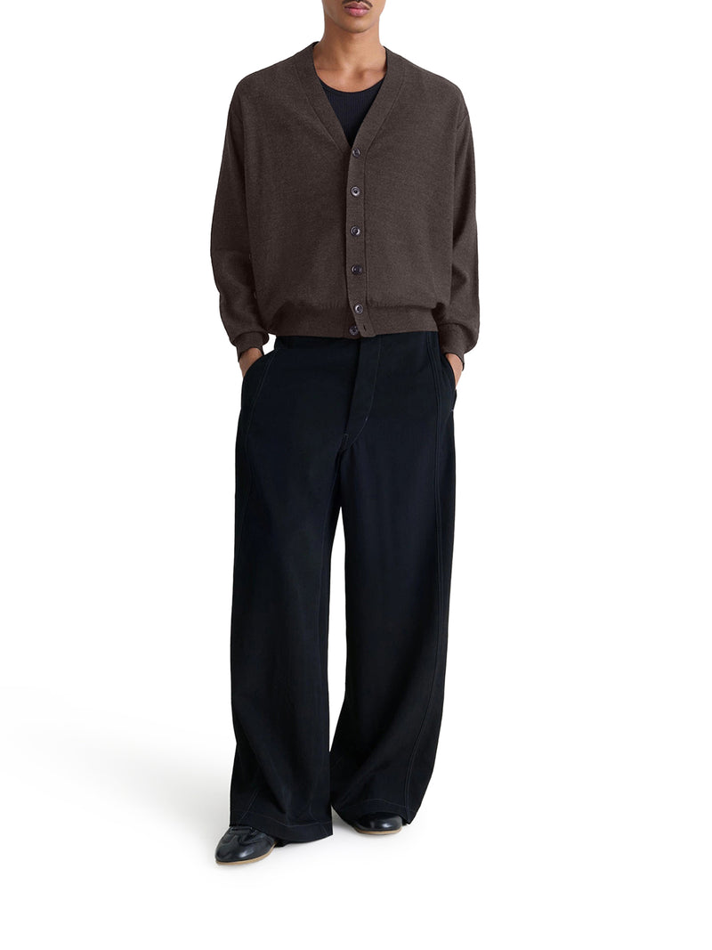 CARDIGAN RITORTO IN LANA