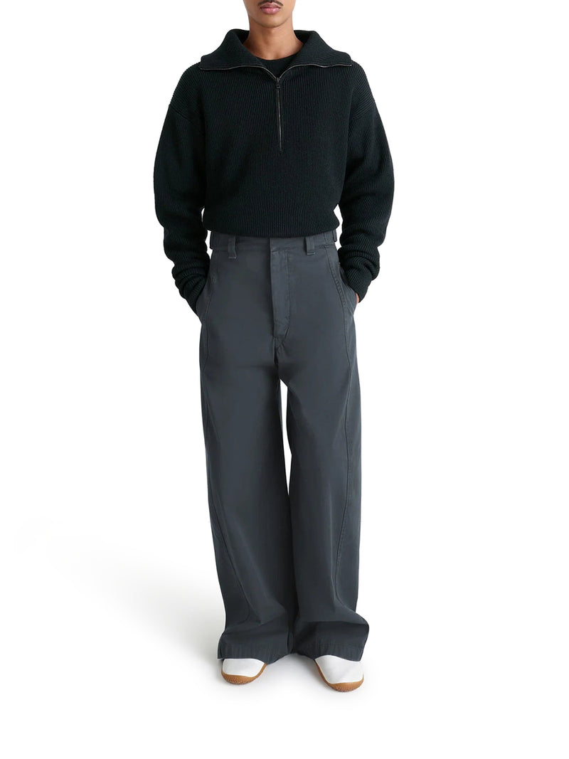 MAGLIONE IN LANA CON ZIP