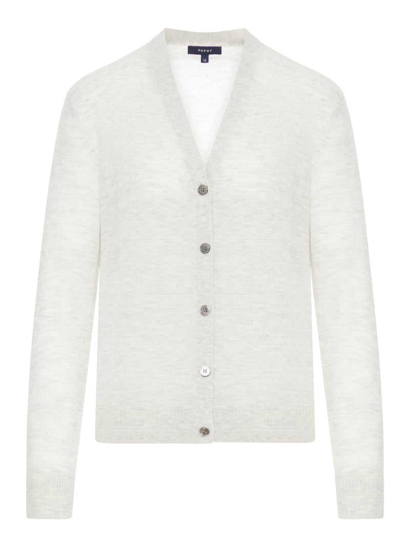 CARDIGAN GIANNA IN MAGLIA DI ALPACA