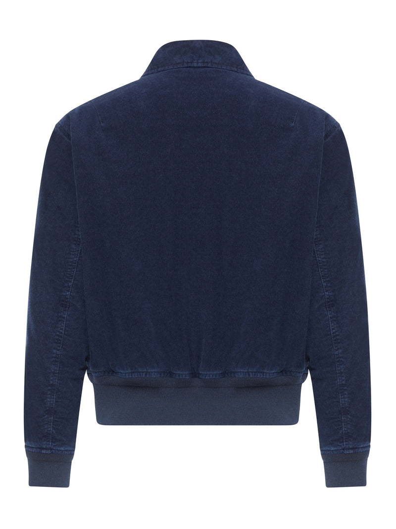 GIACCA BOMBER IN MICRO VELLUTO A COSTE