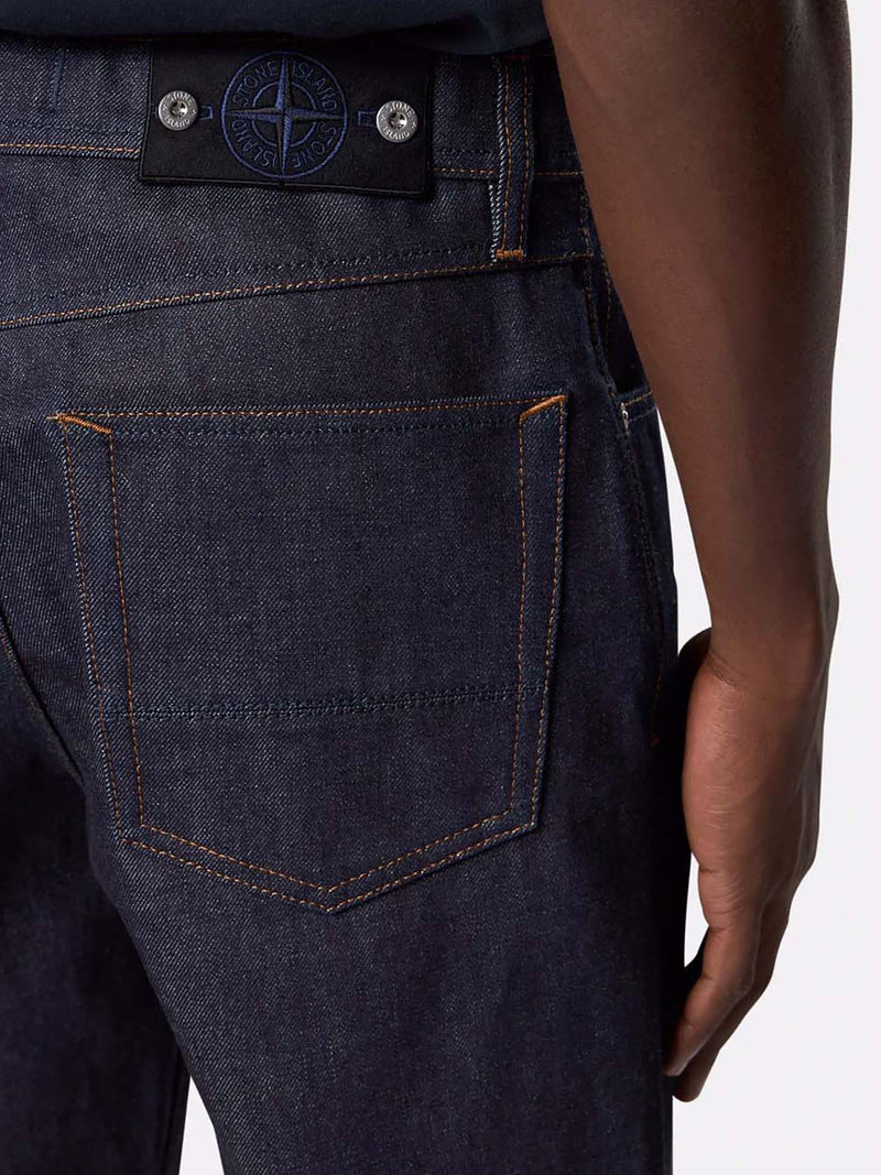 JEANS DENIM INDIGO-RAW