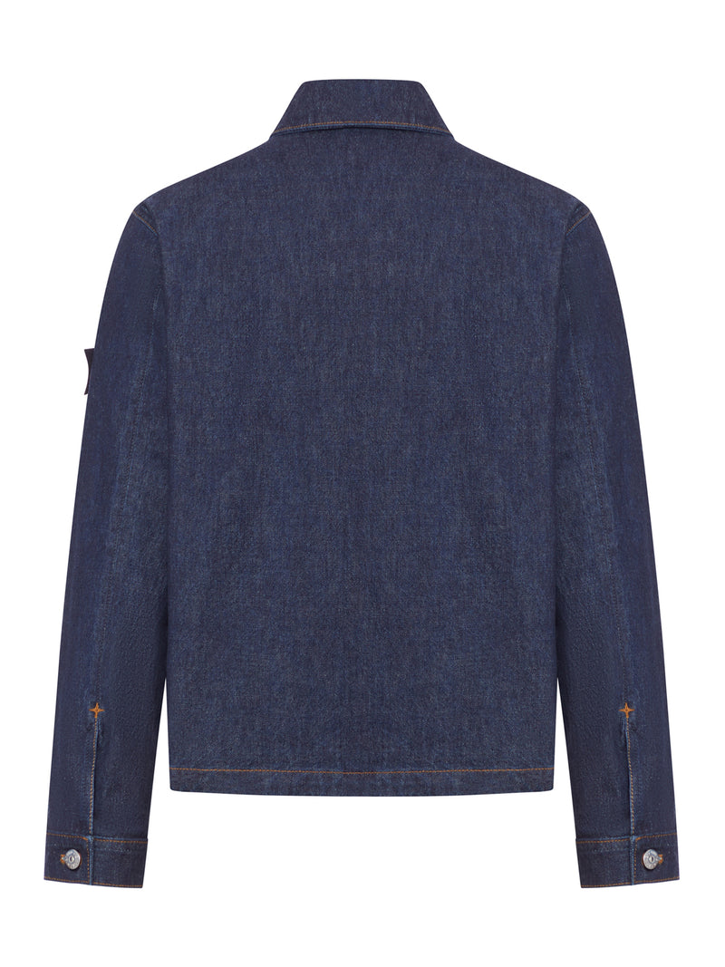 GIACCA INDIGO DENIM-RINSED