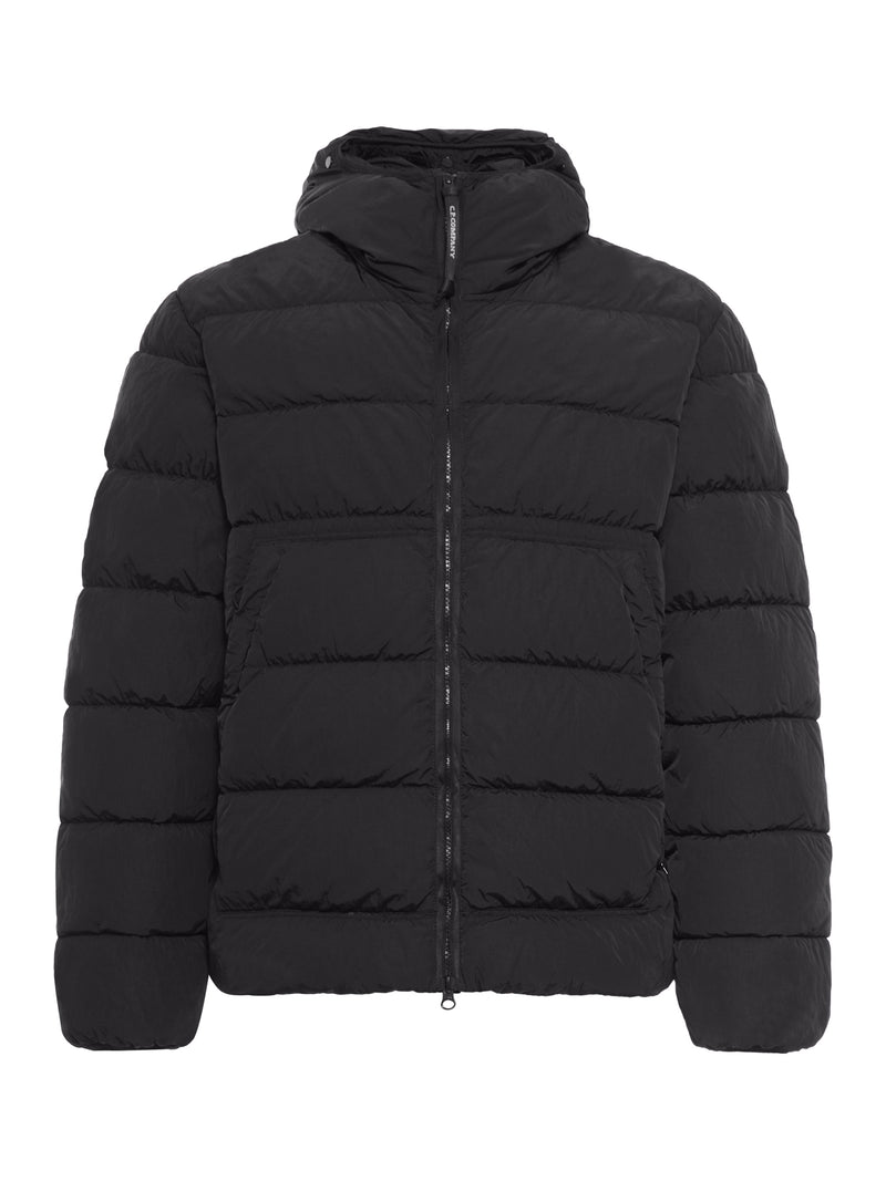 GIACCA BOMBER CON CAPPUCCIO CHROME - R