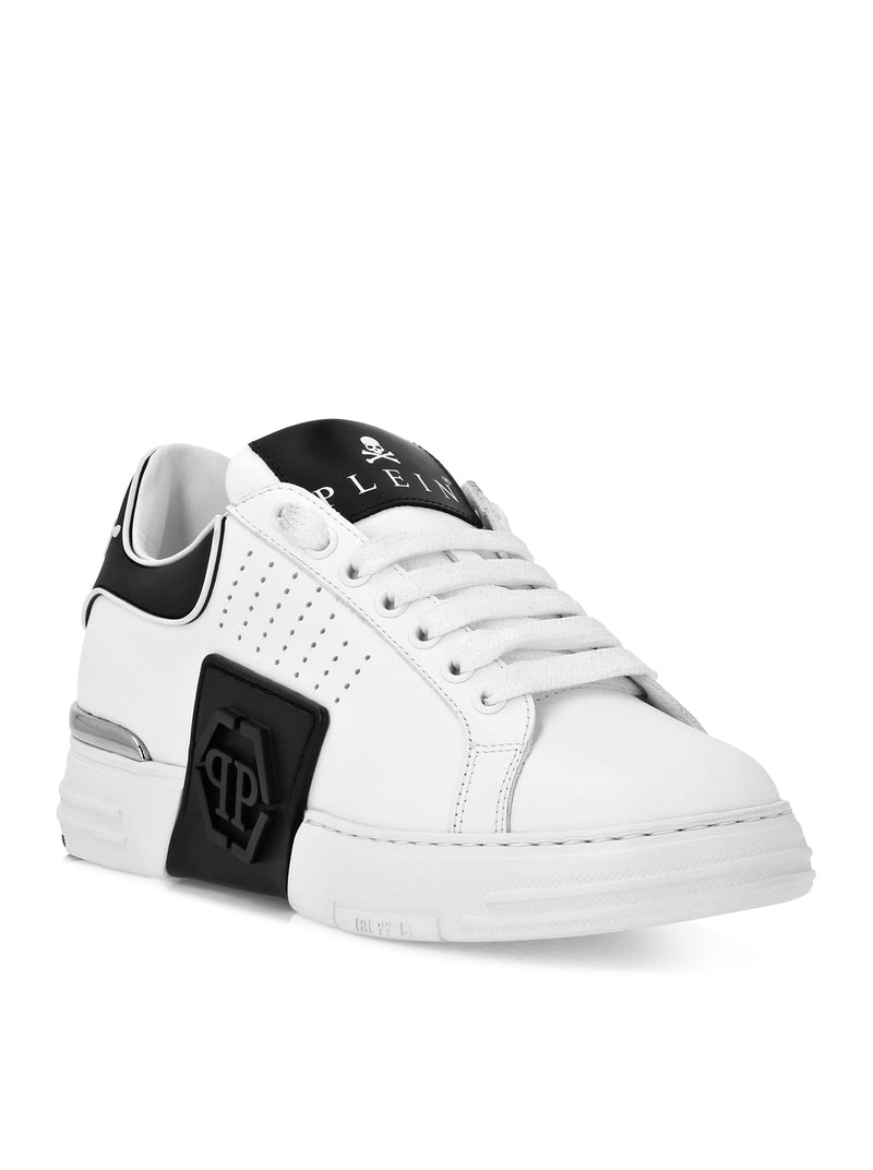 SNEAKERS BASSE IN PELLE