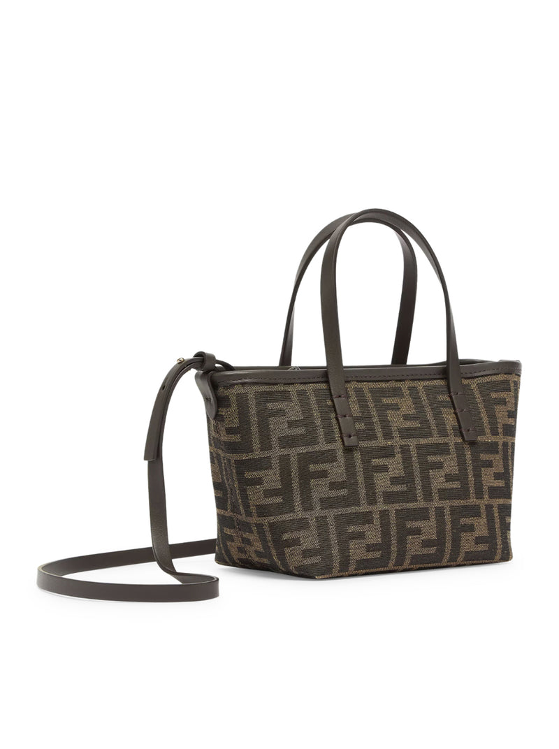 ROLL MINI IN JAQUARD FF MARRONE