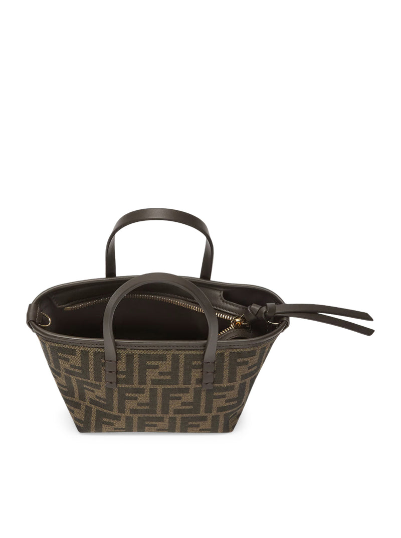 ROLL MINI IN JAQUARD FF MARRONE