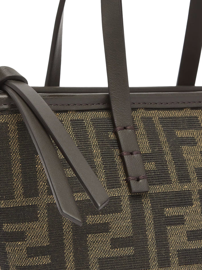 ROLL MINI IN JAQUARD FF MARRONE