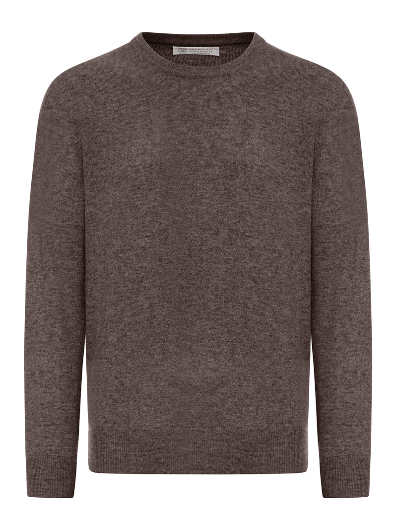 MAGLIONE GIROCOLLLO ESSENTIAL IN CASHMERE