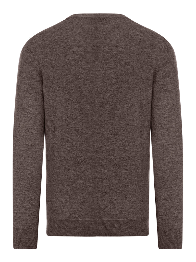 MAGLIONE GIROCOLLLO ESSENTIAL IN CASHMERE