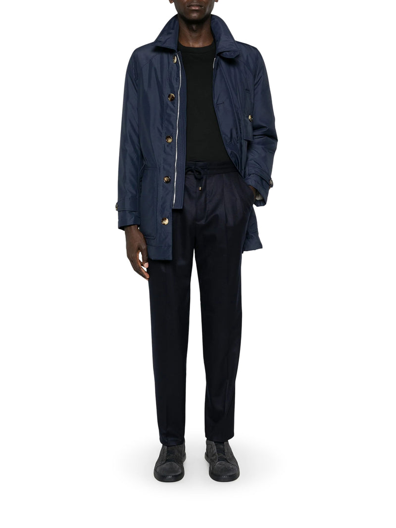 T-SHIRT IN COTONE CON LOGO STAMPATO A CONTRASTO