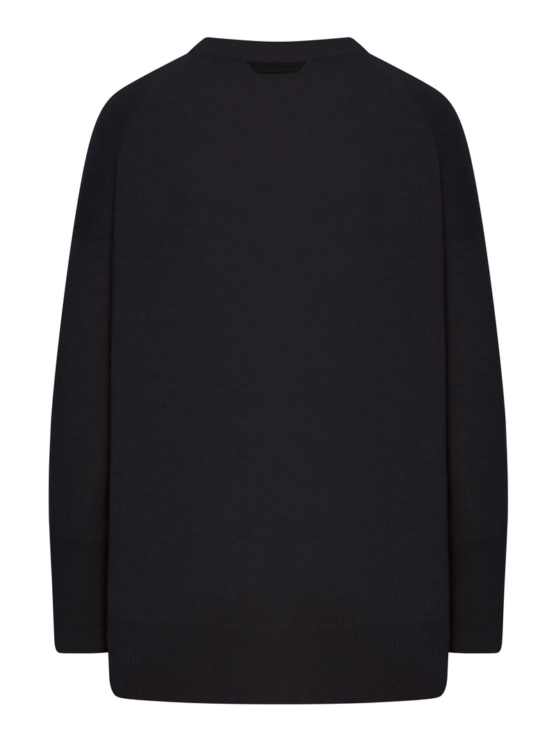 MAGLIONE OVERSIZE IN CASHMERE