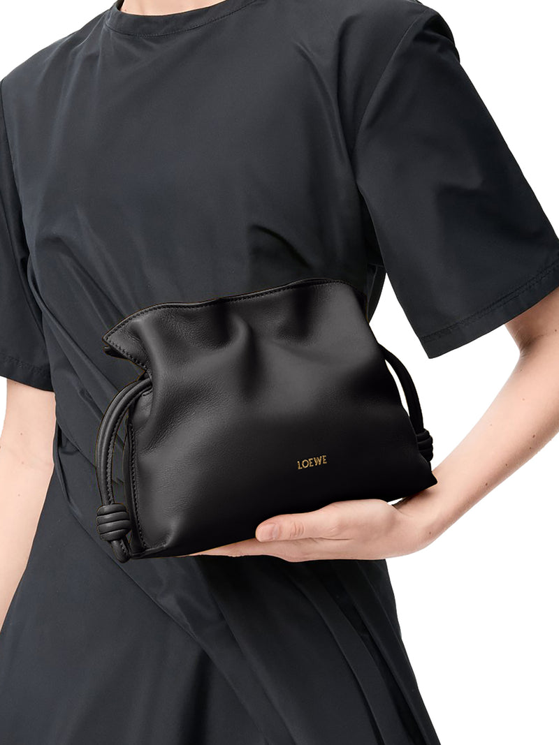 BORSA FLAMENCO CLUTCH MINI IN NAPPA DI VITELLO