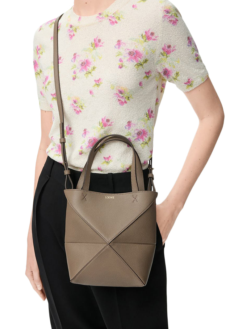 BORSA MINI PUZZLE FOLD IN PELLE