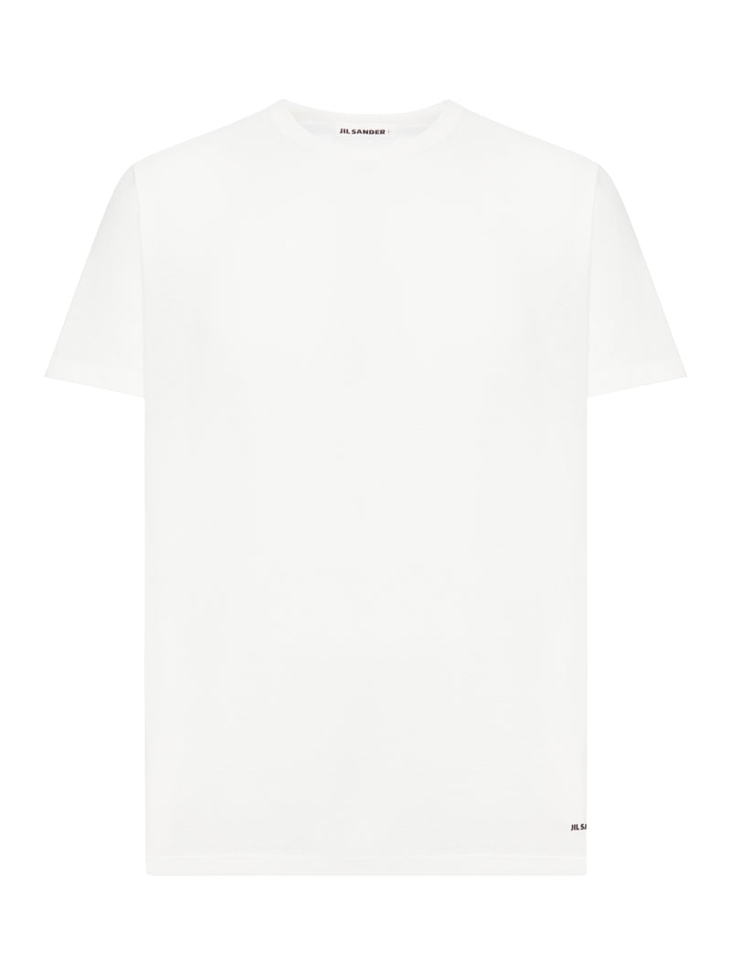 T-SHIRT GIROCOLLO IN COTONE