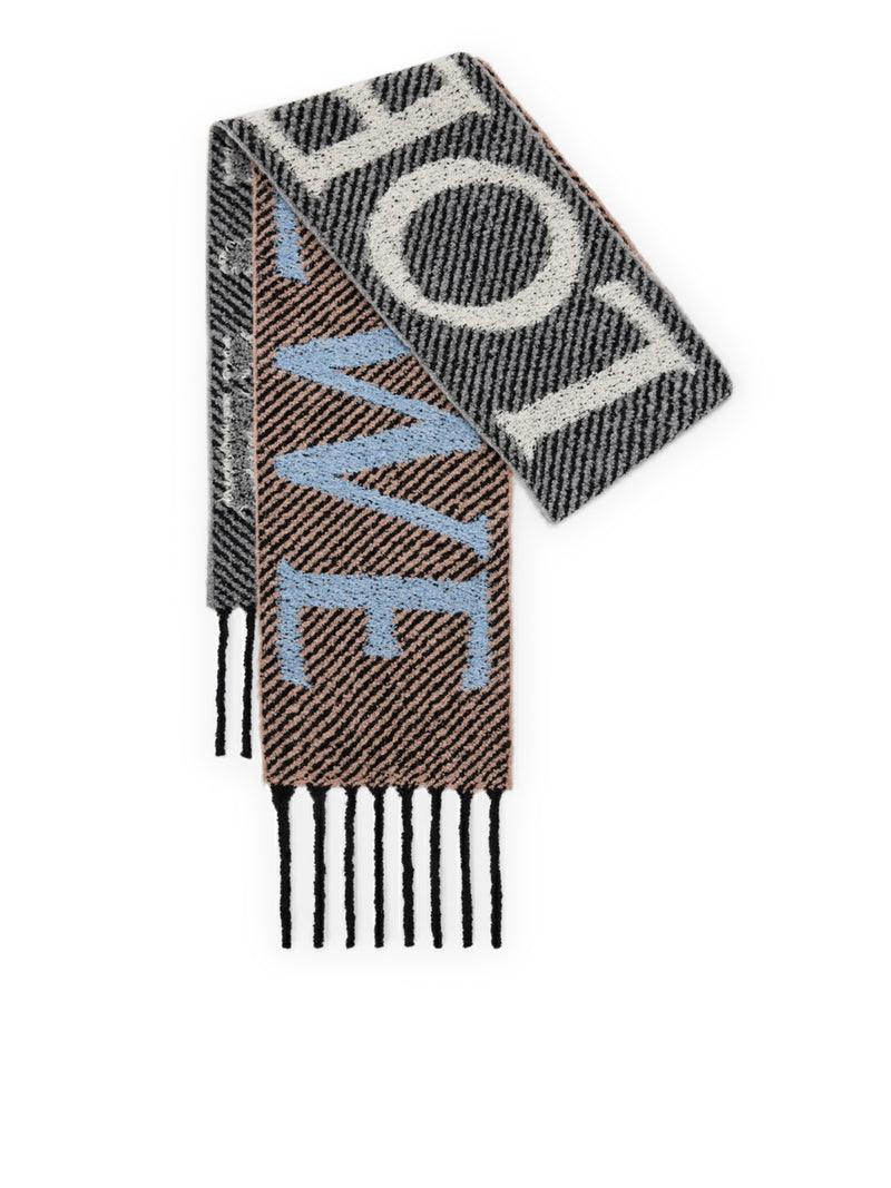 SCIARPA IN MISTO LANA E ALPACA