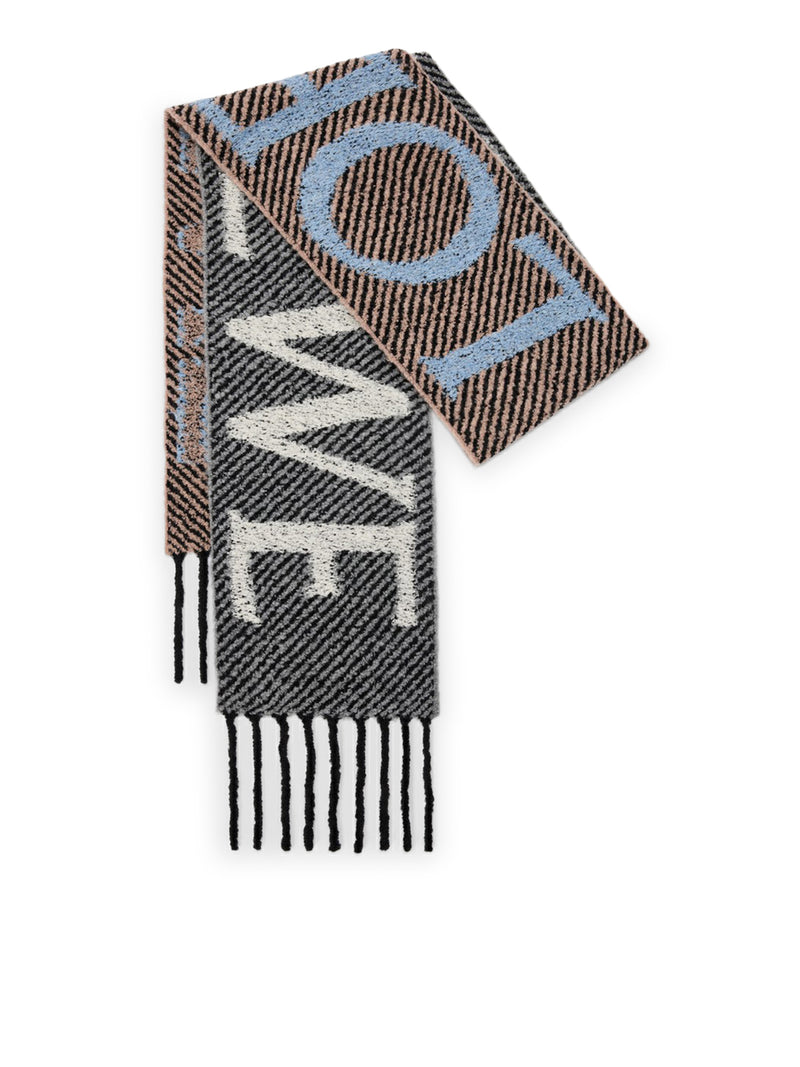 SCIARPA IN MISTO LANA E ALPACA