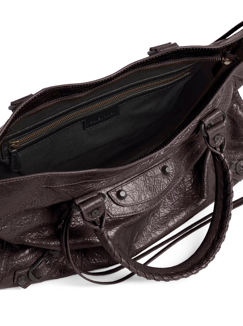 BORSA LE CITY MEDIA IN PELLE