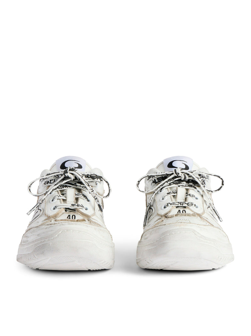 SNEAKER HAMPTONS WORN-OUT MEDIO
