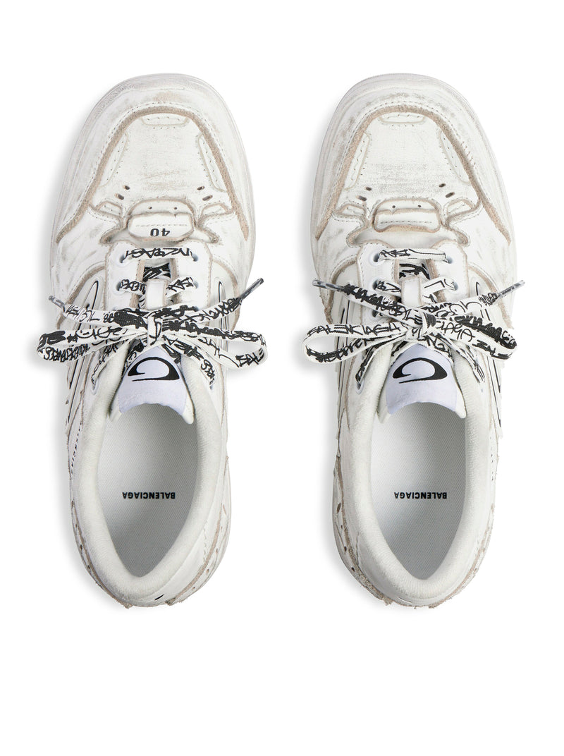 SNEAKER HAMPTONS WORN-OUT MEDIO