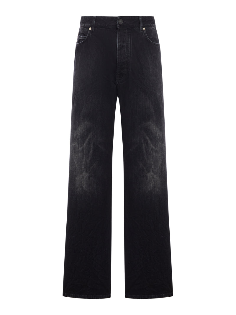 JEANS WIDE LEG IN DENIM