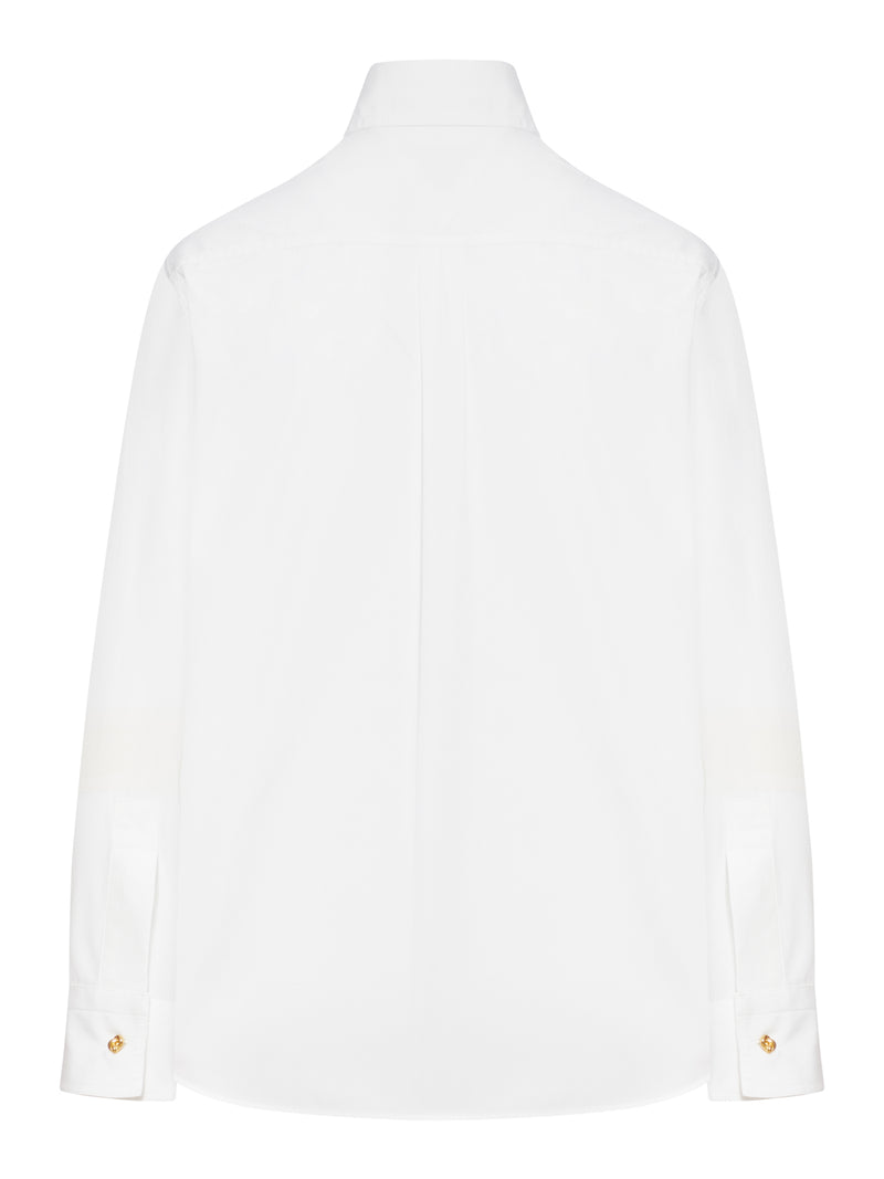 CAMICIA CLASSICA IN POPELINE DI COTONE