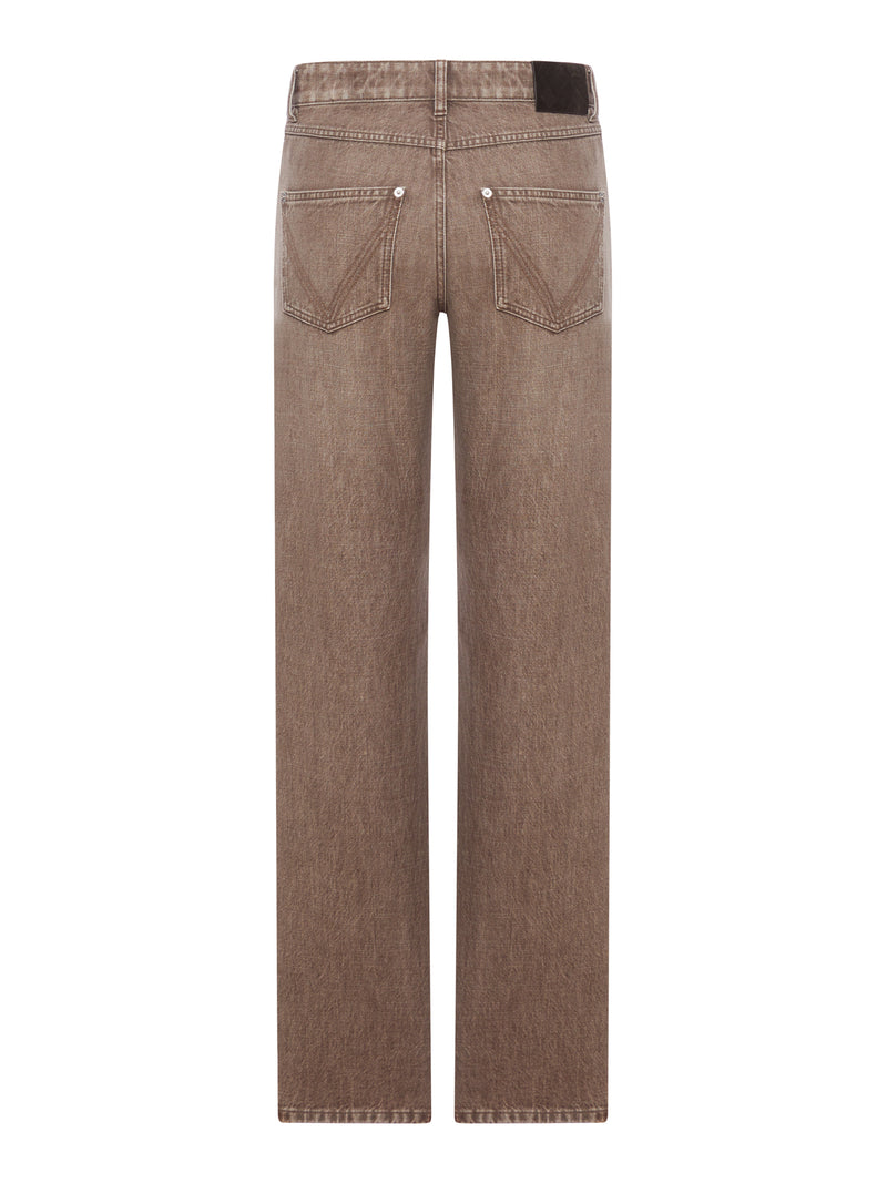 PANTALONI IN DENIM DI COTONE