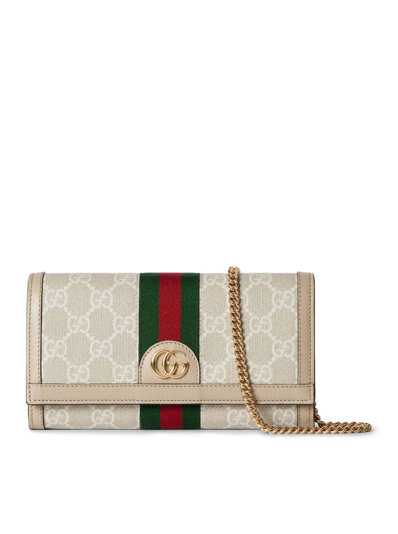 PORTAFOGLIO CON CATENA OPHIDIA