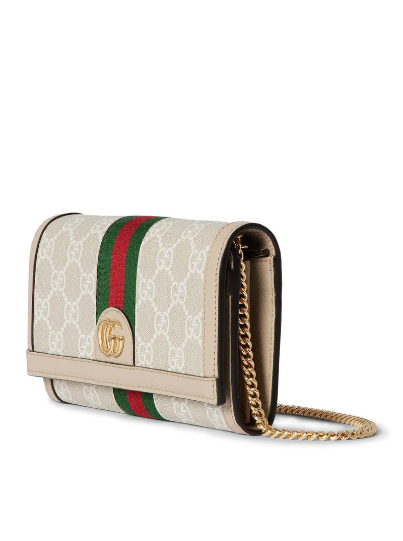 PORTAFOGLIO CON CATENA OPHIDIA