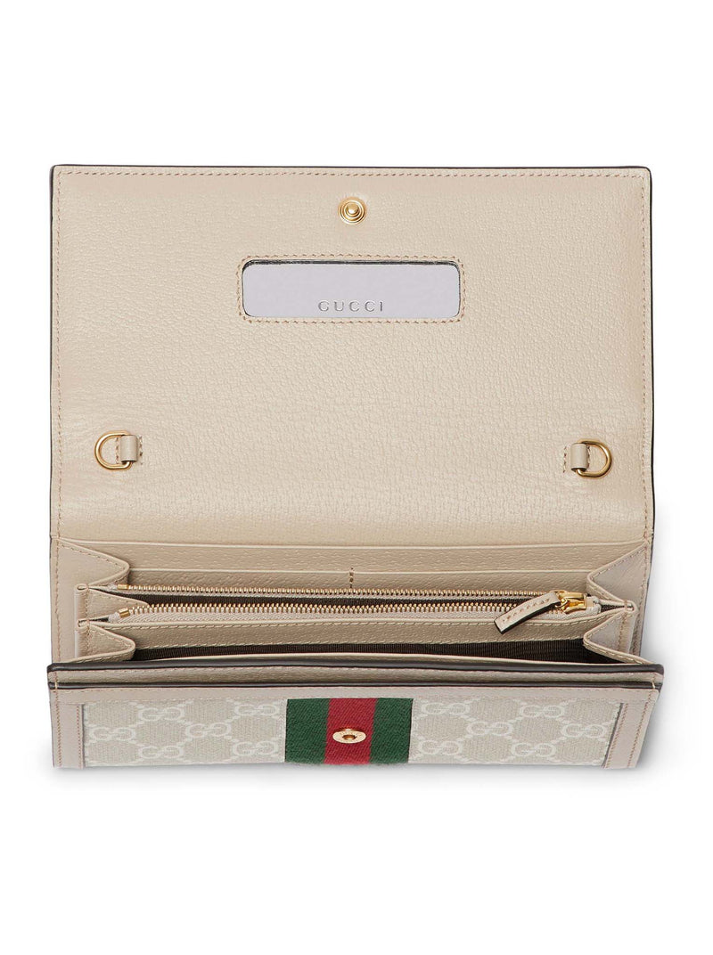 PORTAFOGLIO CON CATENA OPHIDIA