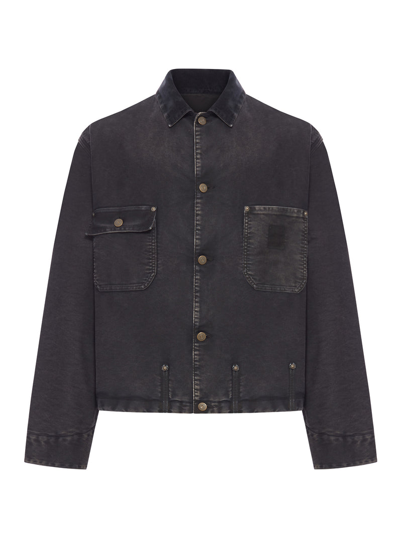 GIACCA IN DENIM KABAN